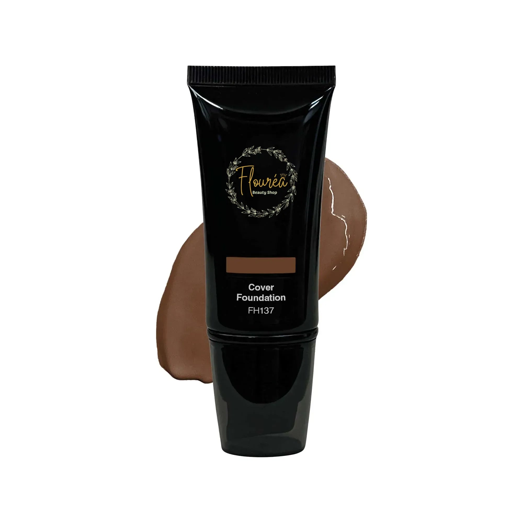 Flourea Full Cover Foundation – Vegan, Long-Wear Matte Finish for All Skin Types