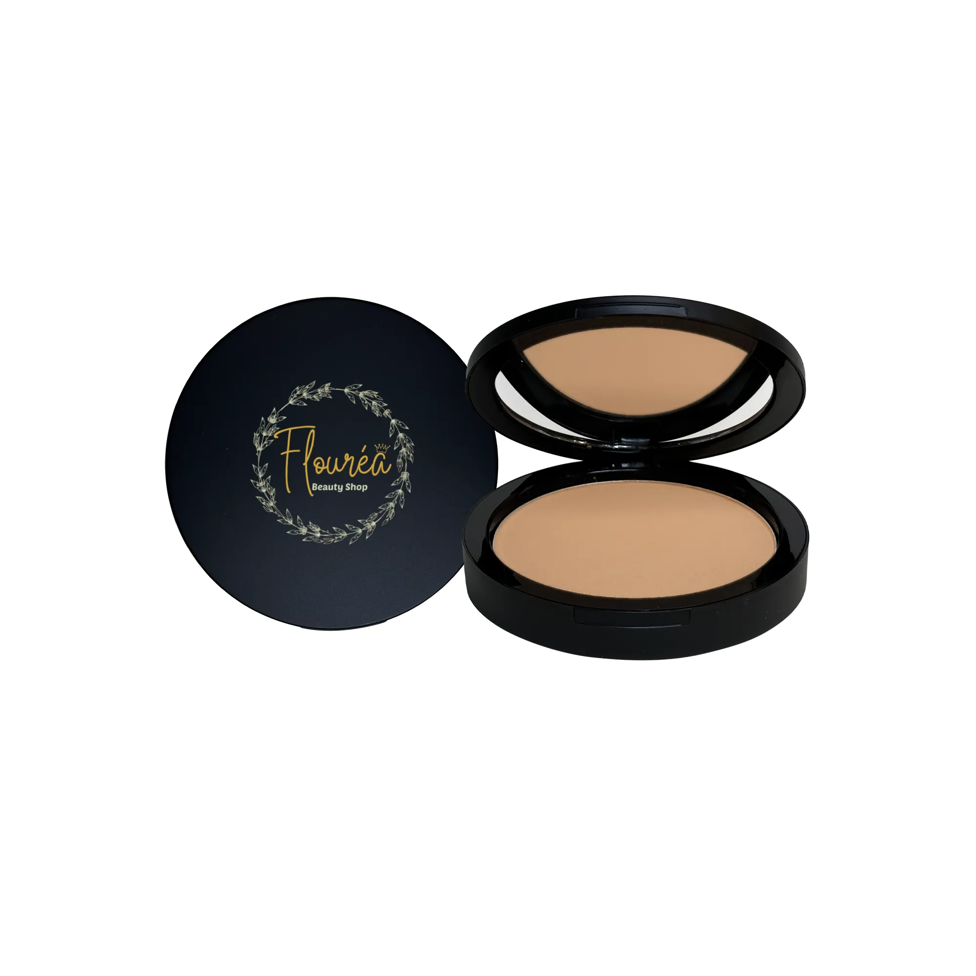 Flourea Powder Foundation - Vegan Matte Coverage