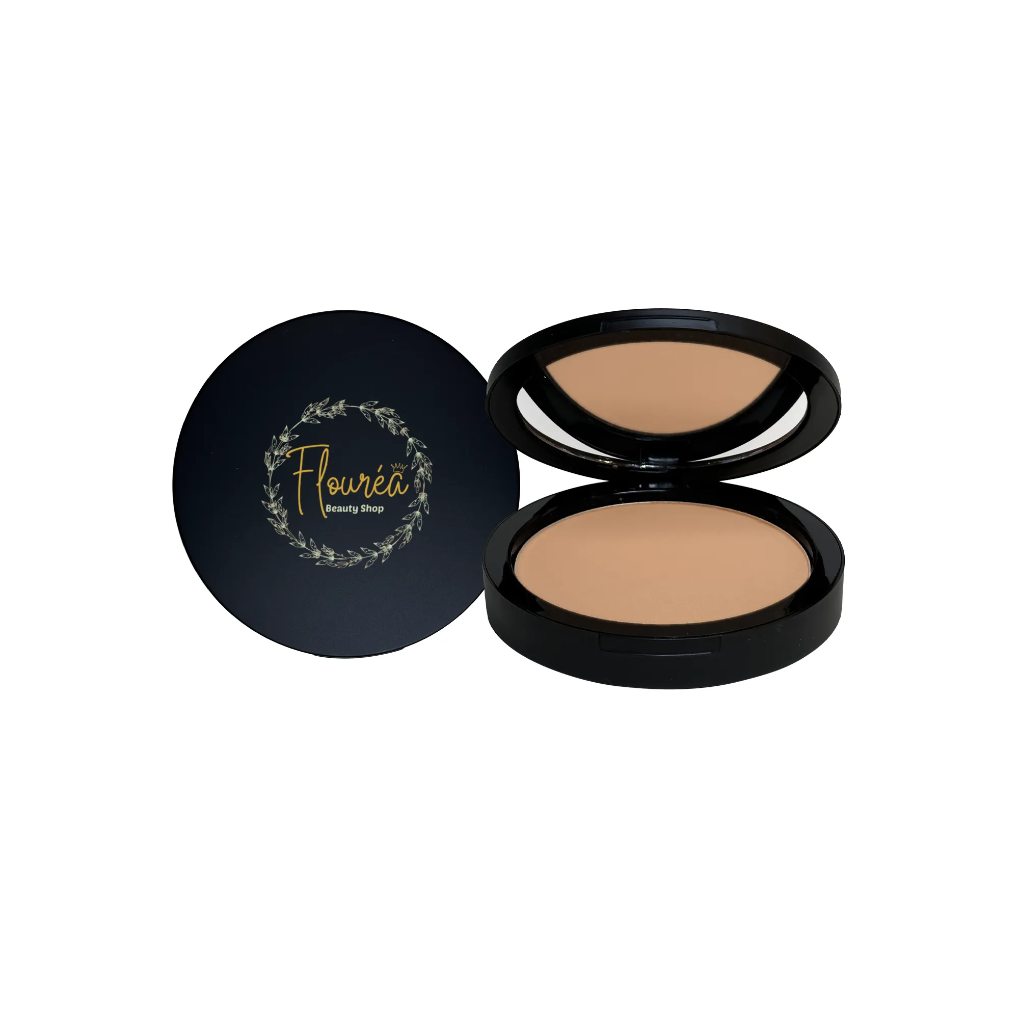 Flourea Powder Foundation - Vegan Matte Coverage