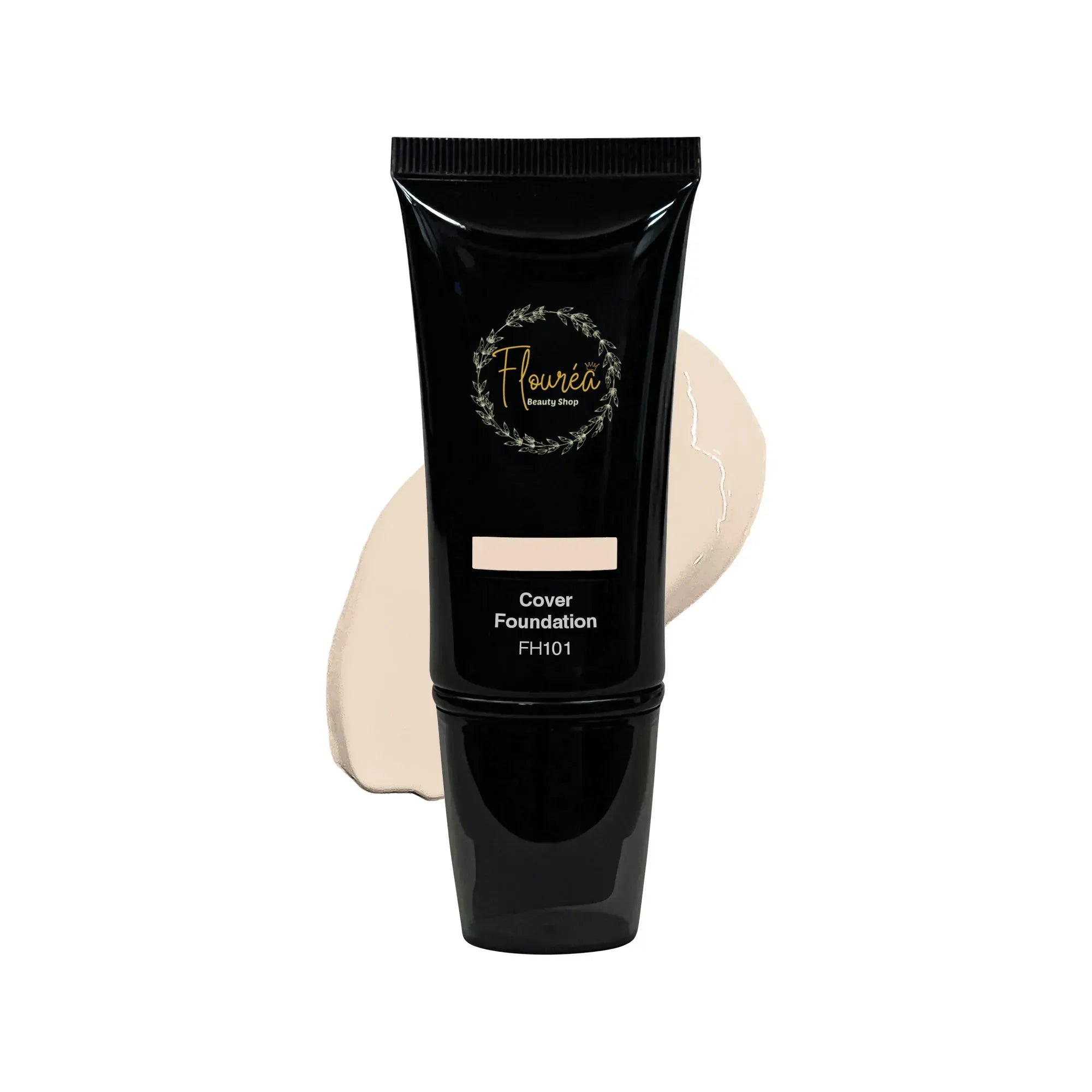 Flourea Full Cover Foundation – Vegan, Long-Wear Matte Finish for All Skin Types
