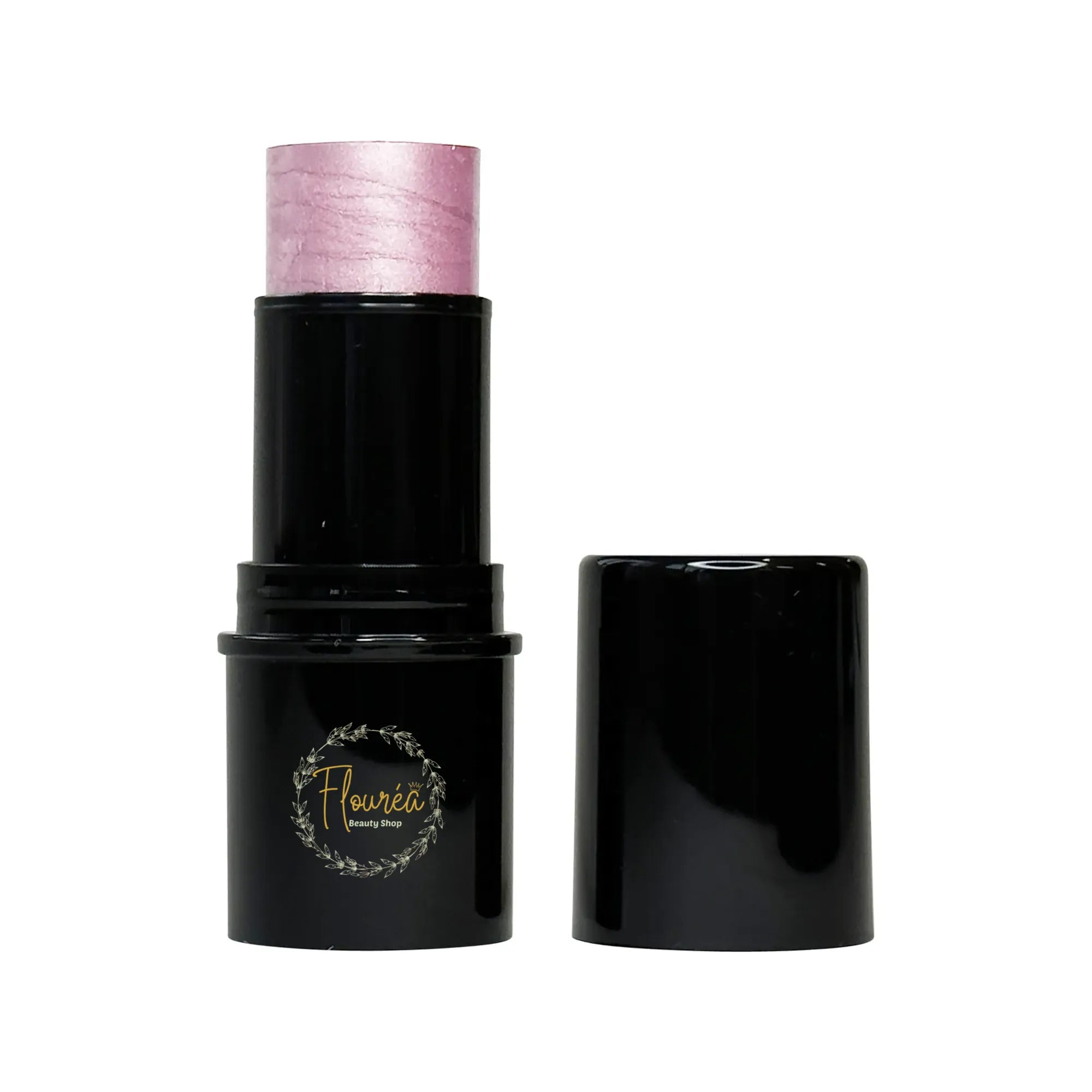 Flourea Highlighter Stick – Vegan, Creamy, Buildable Glow with Vitamins A, C & E