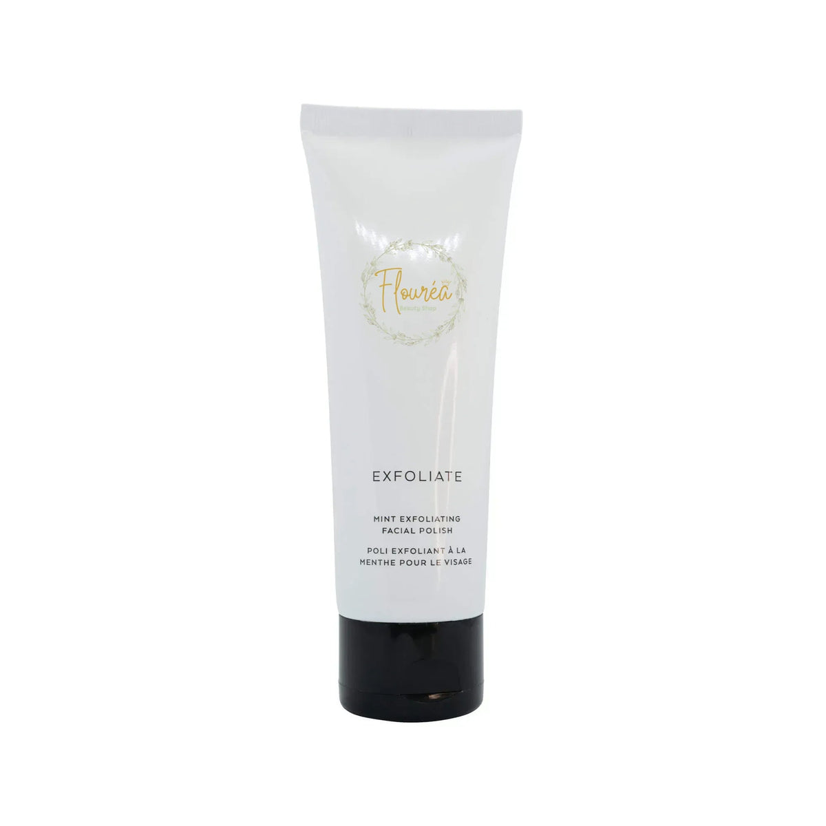 Flourea Mint Exfoliating Facial Polish - Flourea Beauty - Vegan Makeup & Skincare