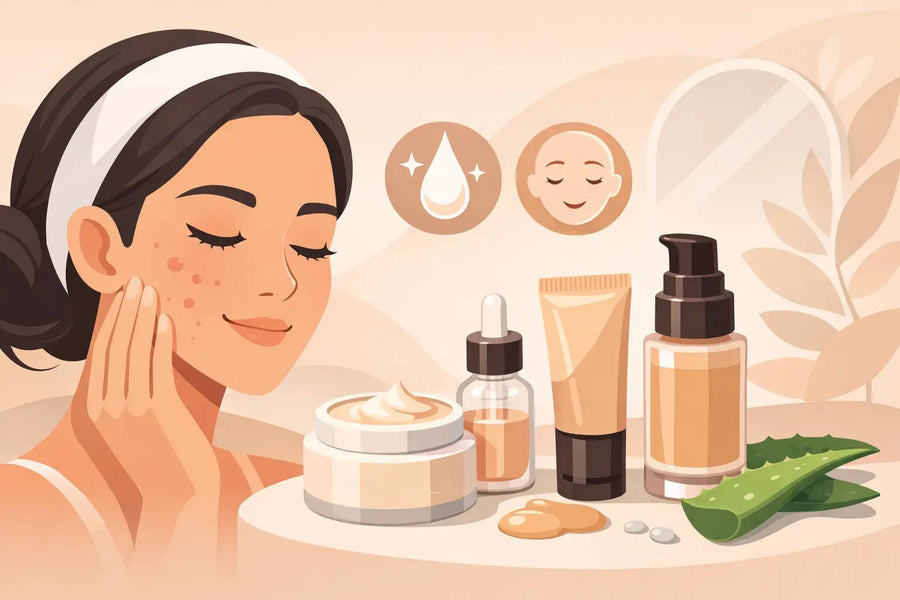Best Foundation for Sensitive Acne Prone Skin