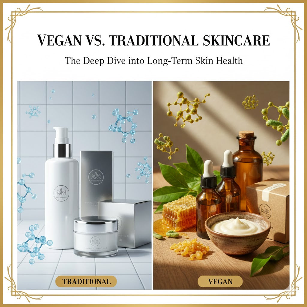 Flourea Beauty Research: Vegan vs. Traditional Skincare: A Deep Dive into Long-Term Skin Health
