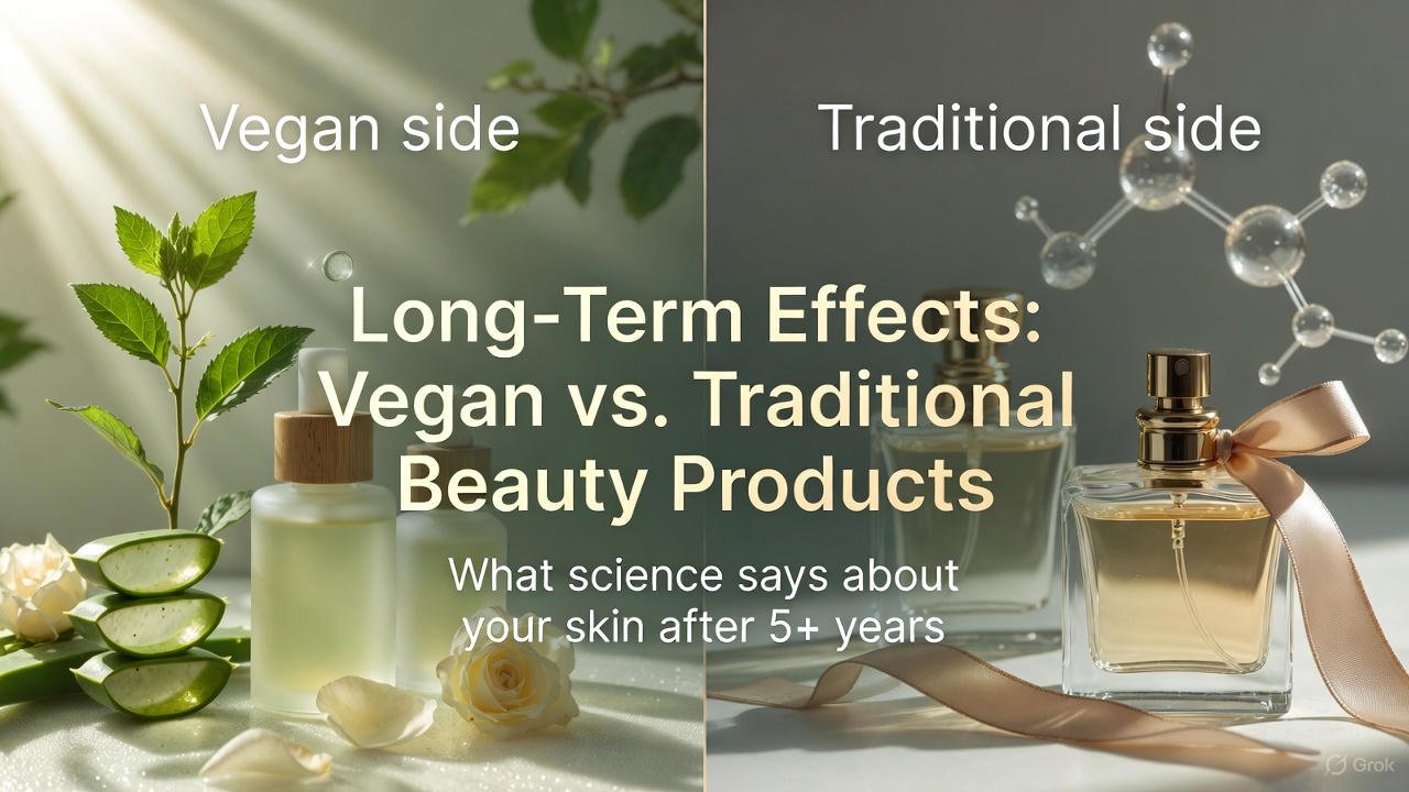 Long-Term Effects: Vegan vs. Traditional Beauty Products