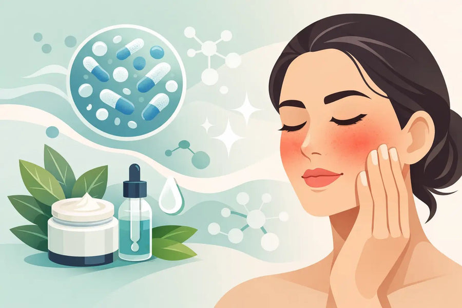 Postbiotic Skincare Benefits for Redness