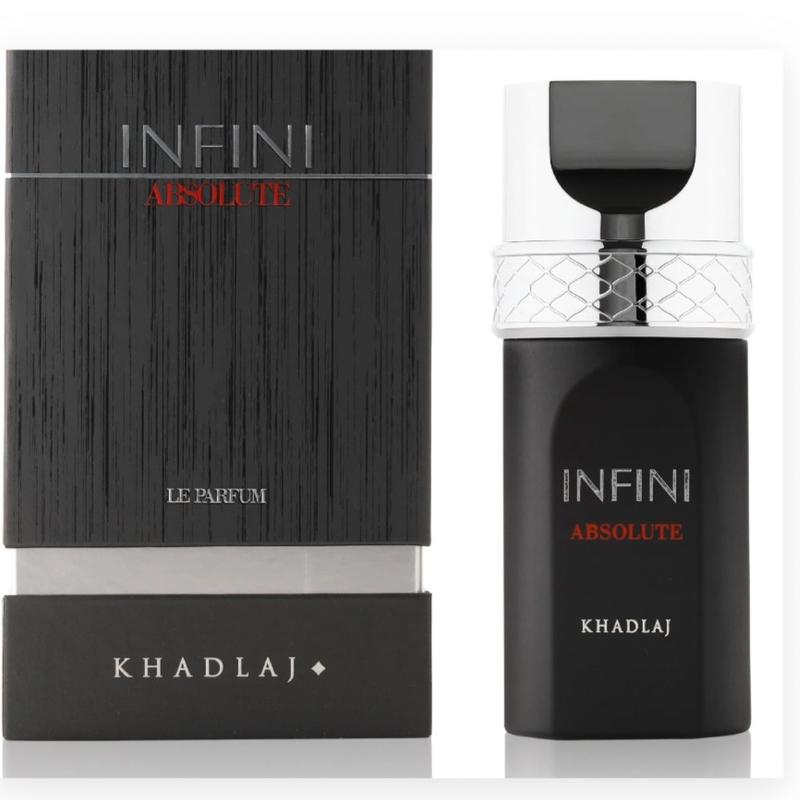 Experience the Allure of INFINI ABSOLUTE by Khadlaj - A Captivating Men's Perfume in a 100ml Bottle