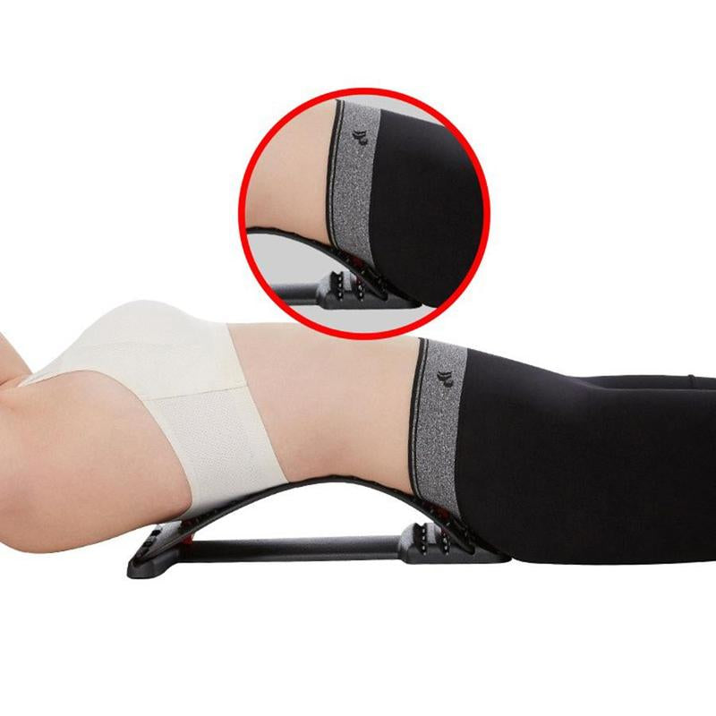 Ultimate Comfort Back Stretcher - Lumbar Support and Relaxation for a Healthier Spine