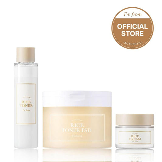 Achieve Radiant Skin: Ultimate Rice Glowing Skincare Set - Exclusive TikTok Offer!