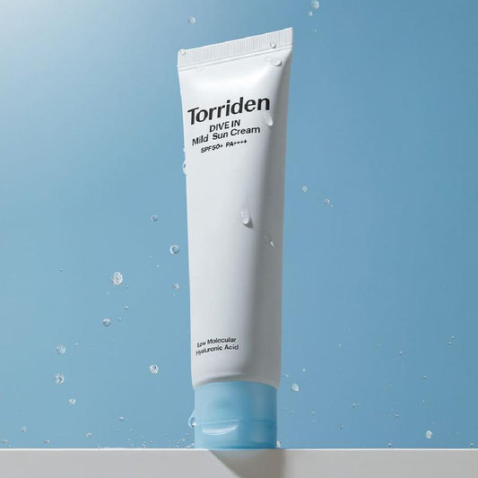 Torriden Dive-In Mild Sun Cream - Ultimate Hydration & Protection with SPF50+ PA++++ for Sensitive Skin