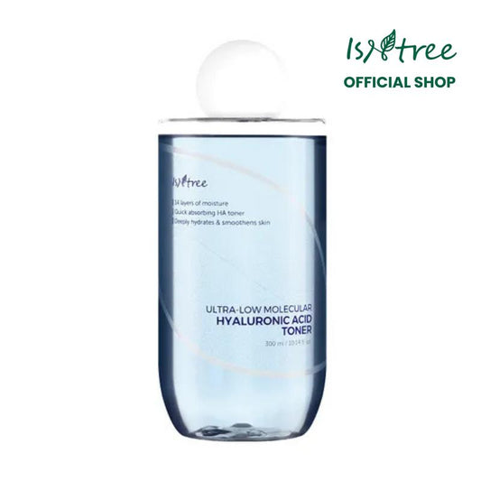 Revitalize Your Skin with ISNTREE Ultra-Low Molecular Hyaluronic Acid Toner - 300ml of Hydration Power