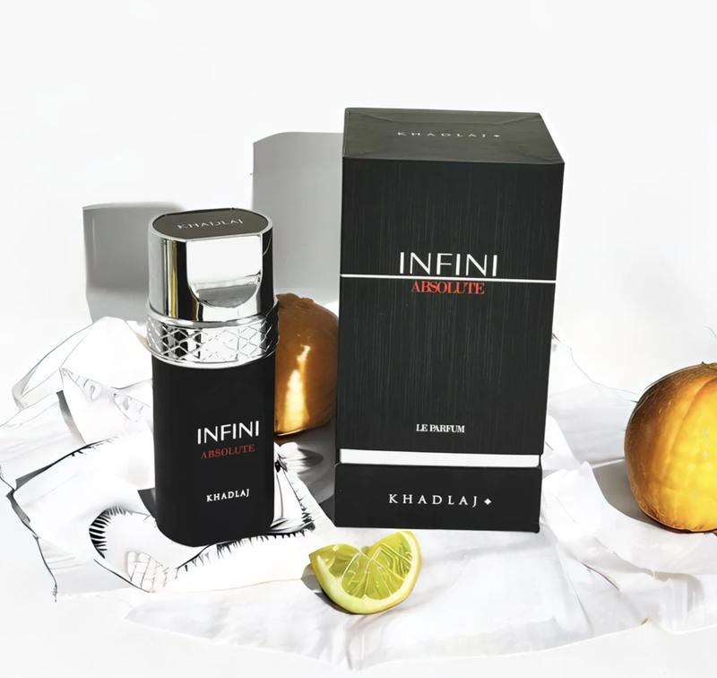 Experience the Allure of INFINI ABSOLUTE by Khadlaj - A Captivating Men's Perfume in a 100ml Bottle