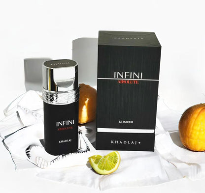 Experience the Allure of INFINI ABSOLUTE by Khadlaj - A Captivating Men's Perfume in a 100ml Bottle