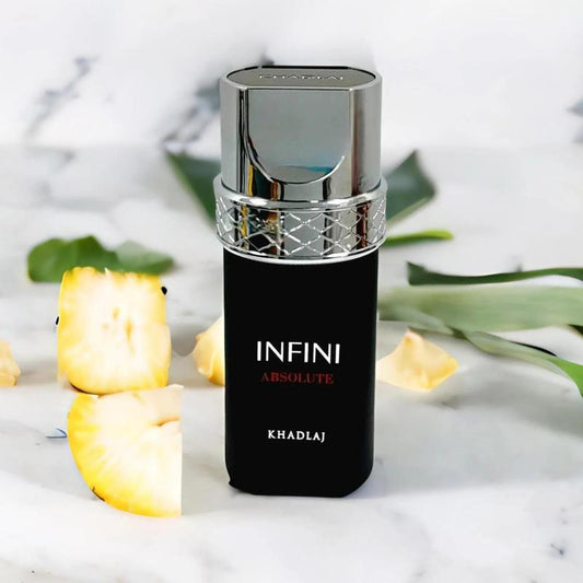 Experience the Allure of INFINI ABSOLUTE by Khadlaj - A Captivating Men's Perfume in a 100ml Bottle