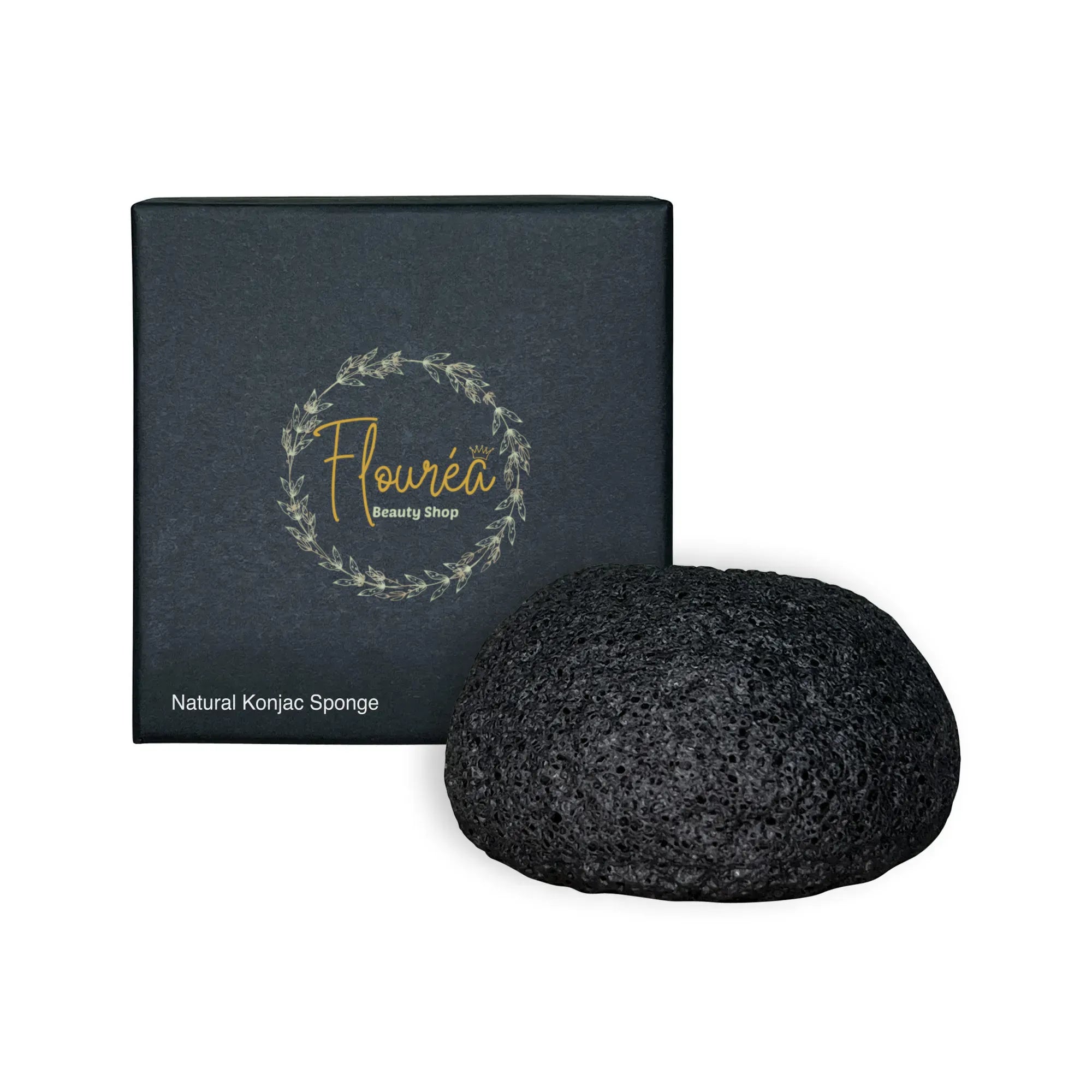 Flourea Natural Konjac Sponge – Gentle Cleansing for Smooth, Radiant Skin