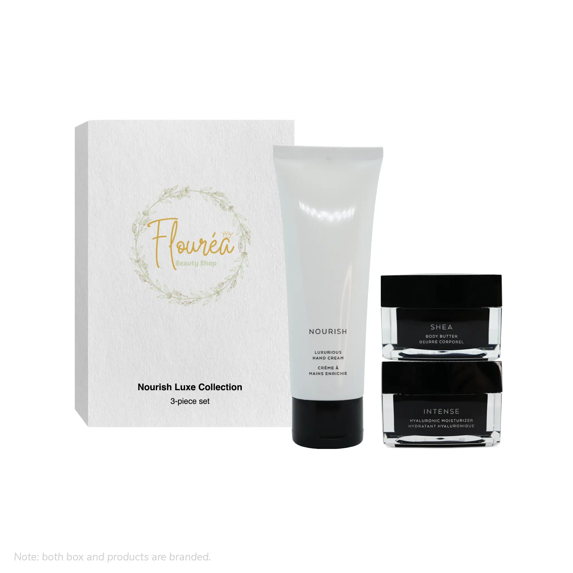Flourea Nourish Luxe Skincare Set – Complete Hydration & Radiance System