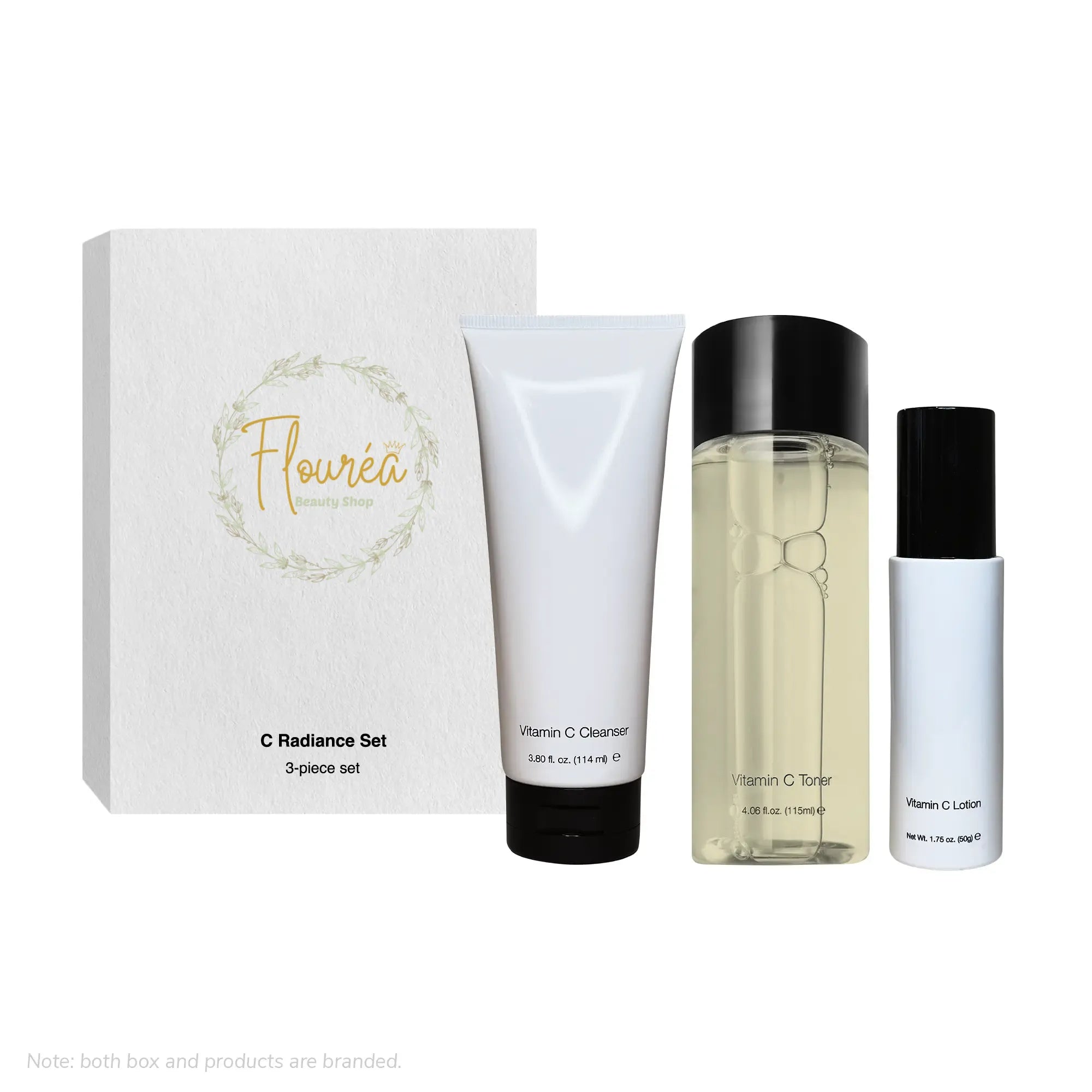 Flourea C Radiance Set - Vegan Vitamin C Kit