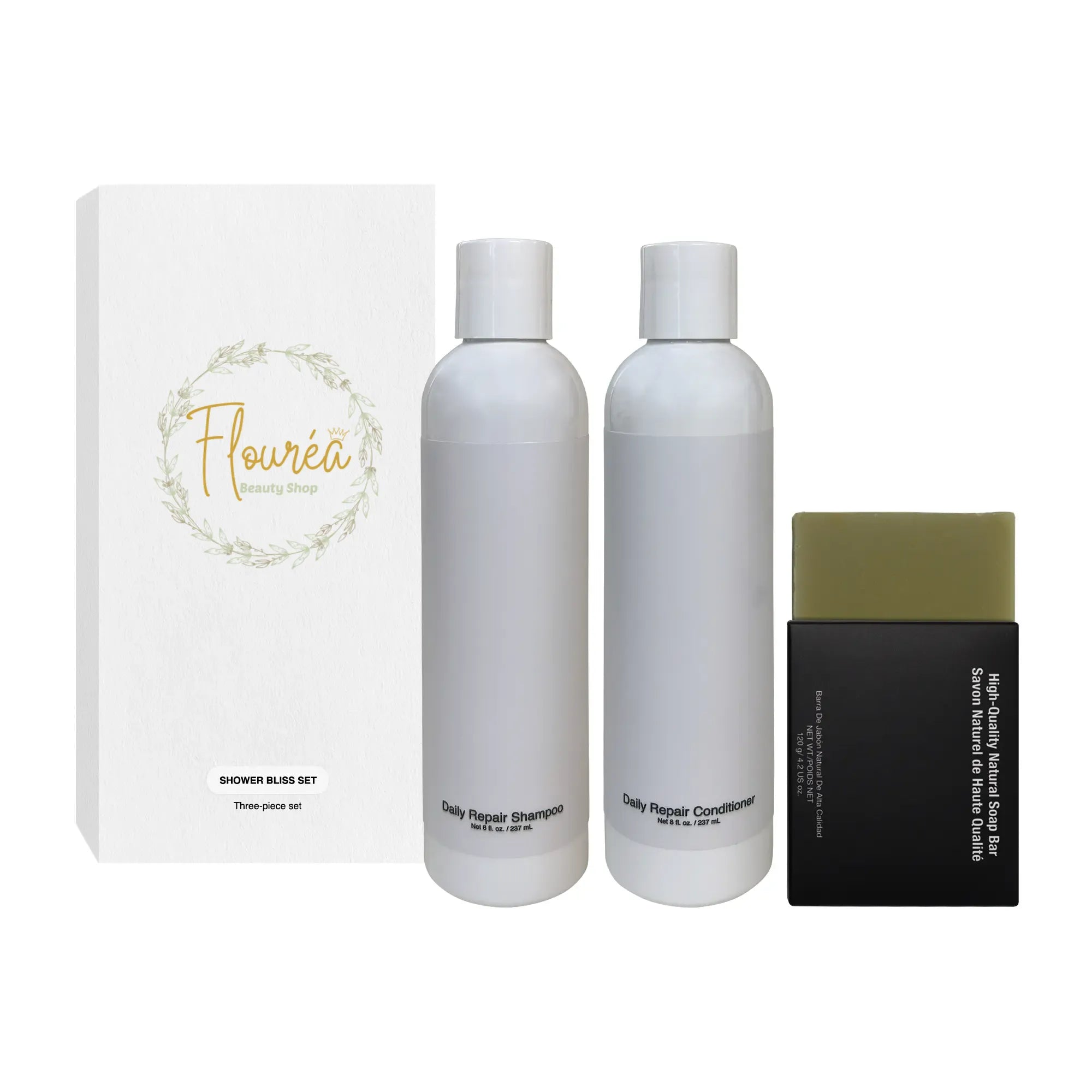 Flourea Shower Bliss Set – Refreshing Body Care Essentials for a Spa-Like Experience