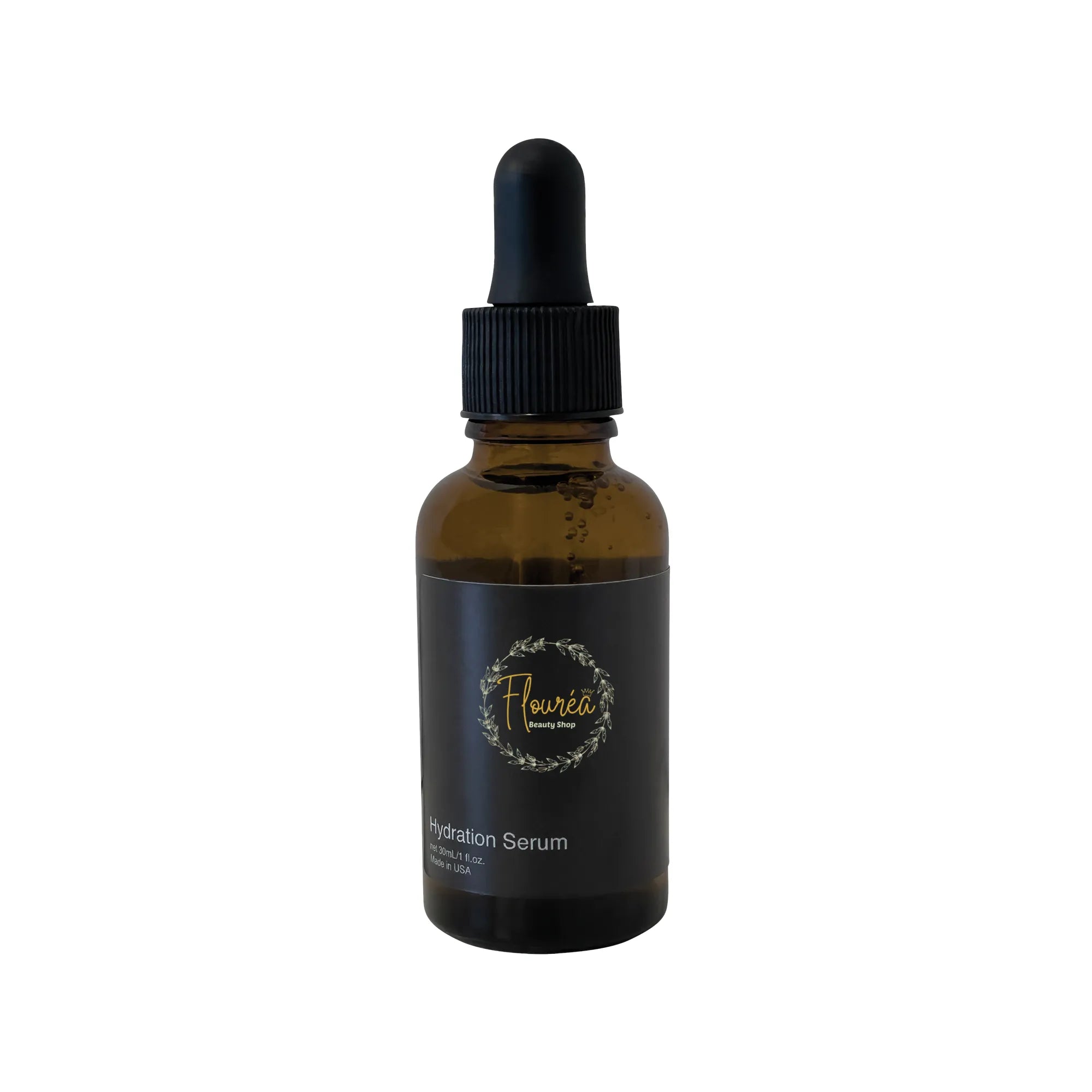 Flourea Hydration Serum – Vegan, Lightweight Moisture Booster with Hyaluronic Acid & Aloe Vera