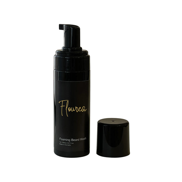 Organic Foaming Beard Cleanser for Natural Beard Care Routine
