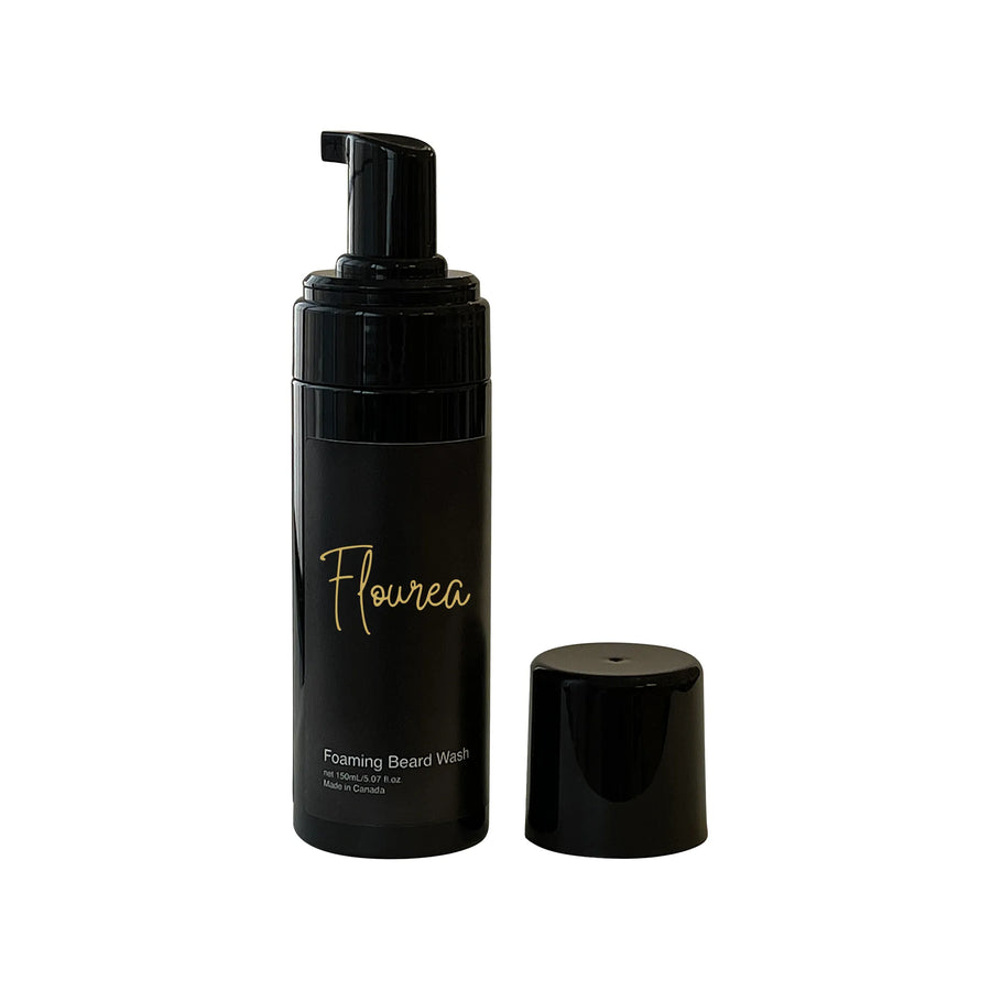 Organic Foaming Beard Cleanser for Natural Beard Care Routine