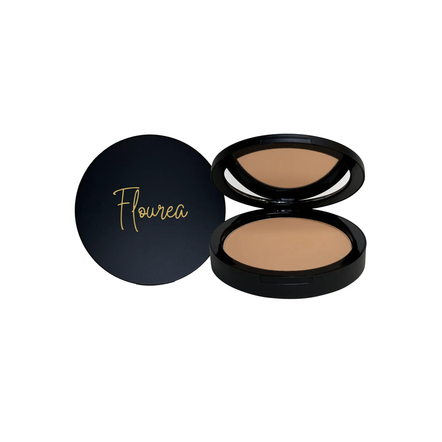 Flourea's Adaptable Dual Blend Powder Foundation - For All Skin Types