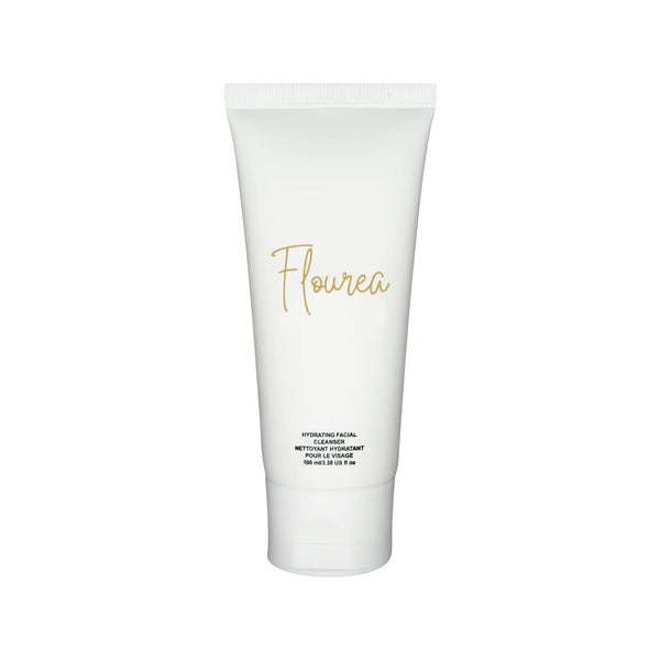 Flourea Hydrating Facial Cleanser — Gentle Daily Face Wash for Sensitive & Dry Skin