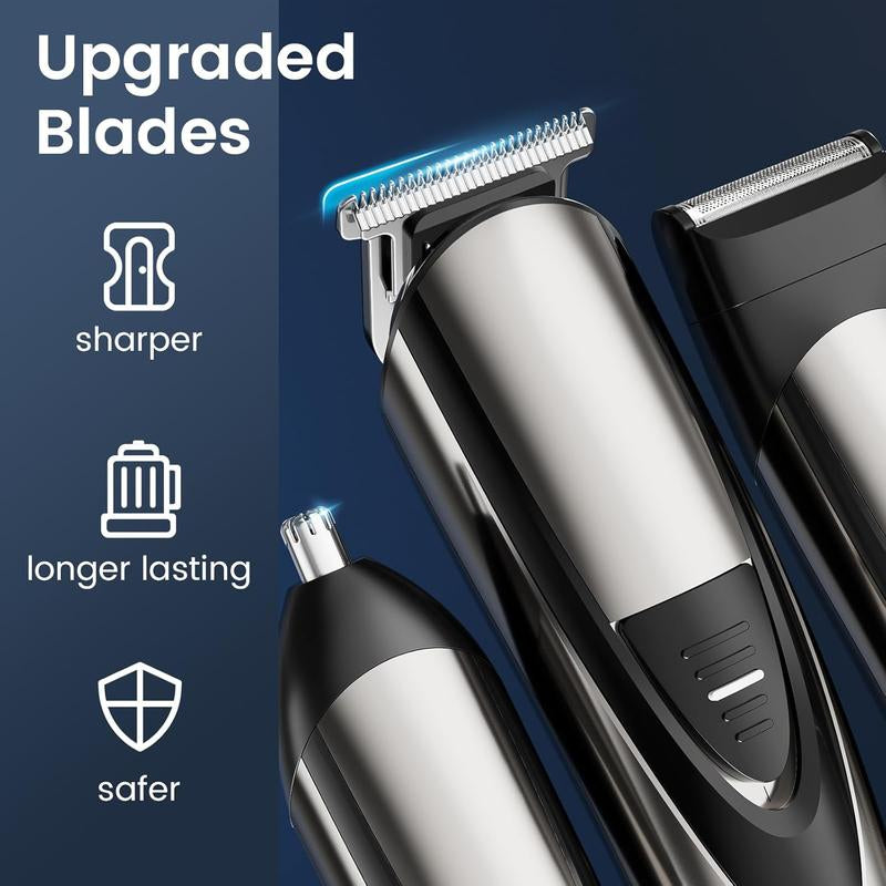 SHPAVVER Ultimate All-In-One Beard & Hair Trimmer Kit for Men and Women - Cordless Grooming Solution with 16 Accessories for Precision Trimming