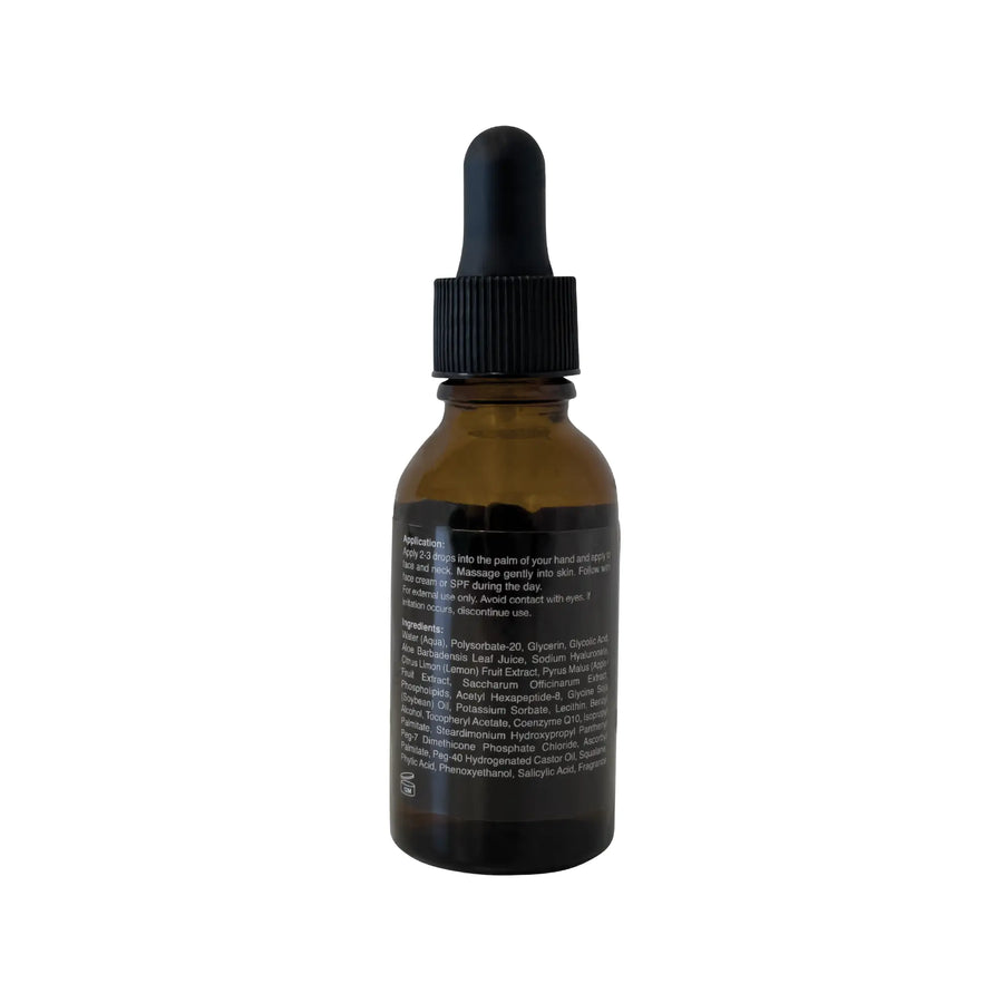Radiant Glow Serum: Glycolic Acid Benefits | Gentle Exfoliant for Face | Hyperpigmentation Treatment