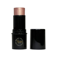 Flourea Highlighter Stick – Vegan, Creamy, Buildable Glow with Vitamins A, C & E