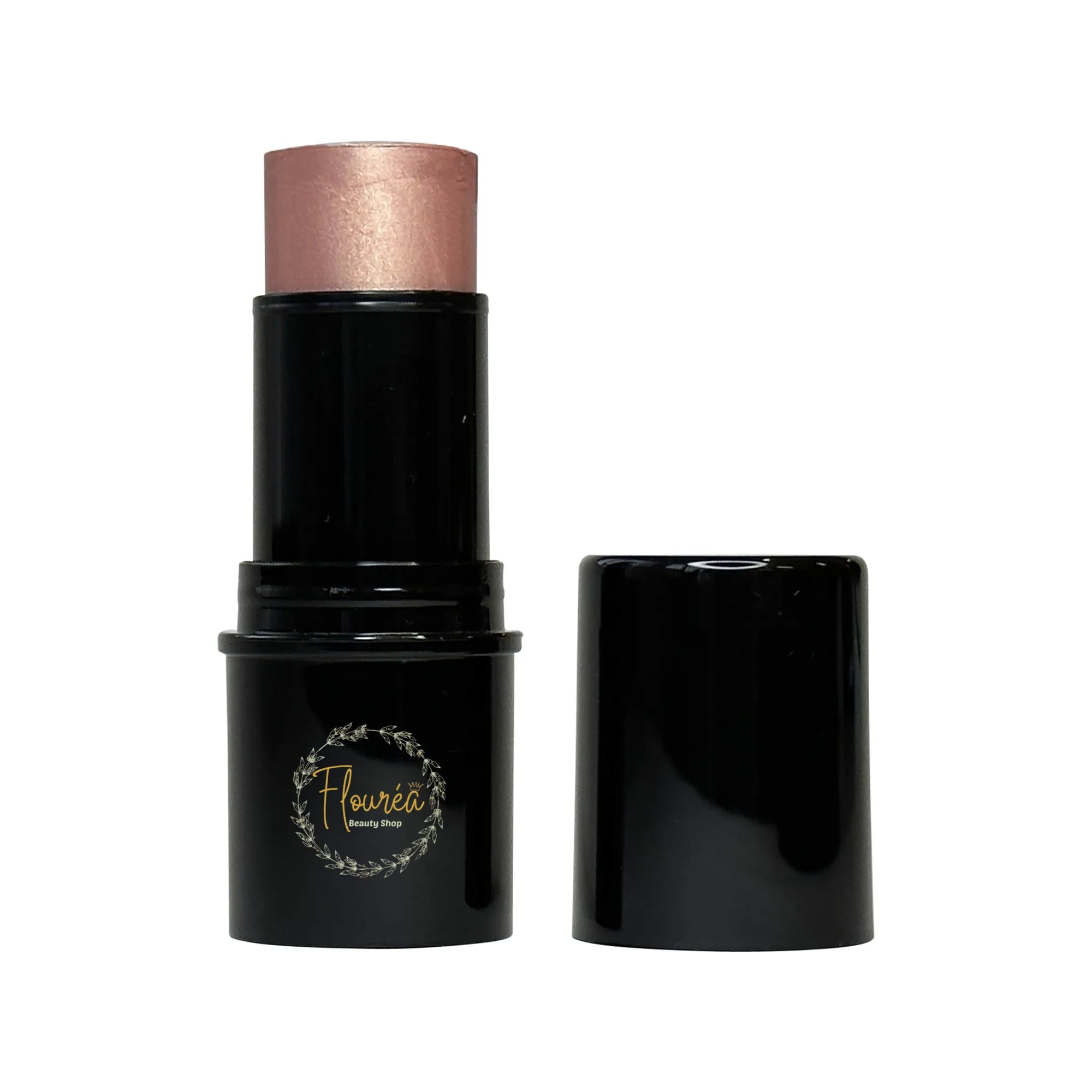 Flourea Highlighter Stick – Vegan, Creamy, Buildable Glow with Vitamins A, C & E