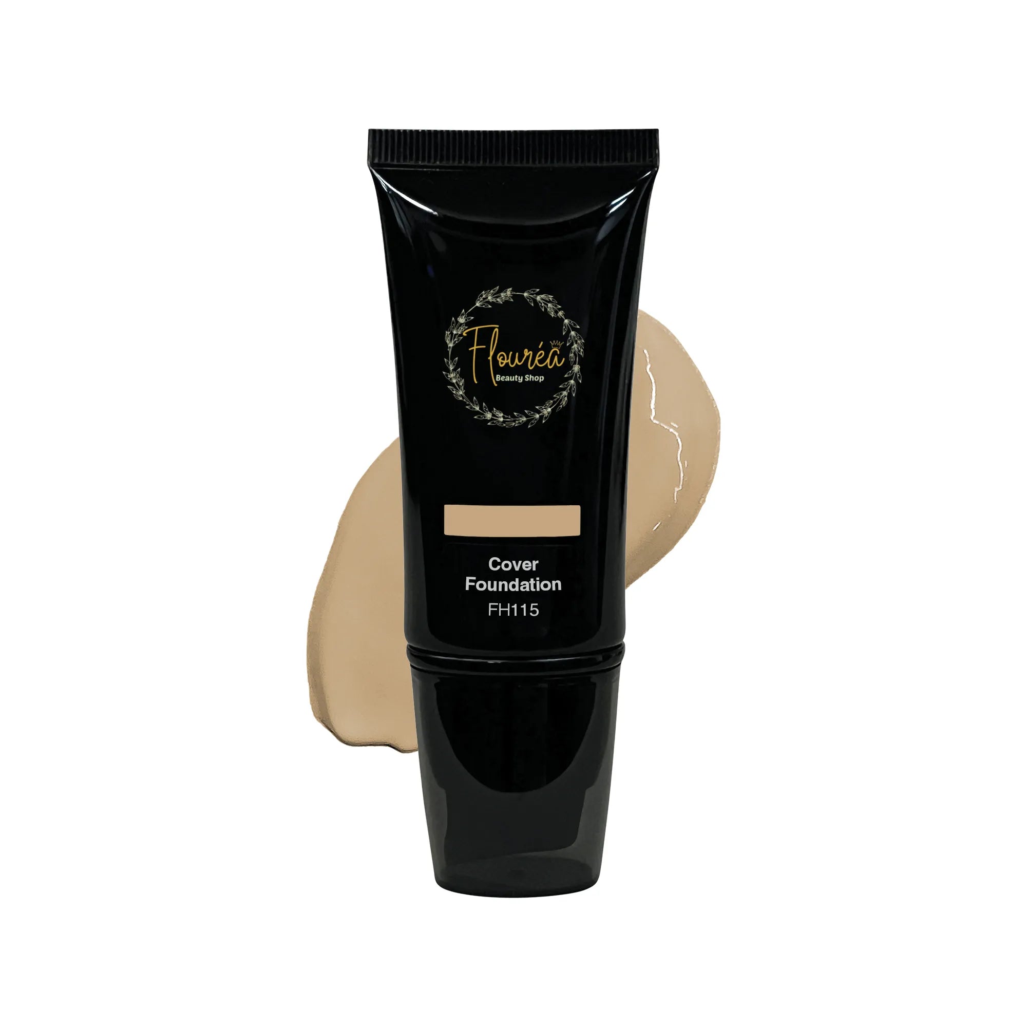 Flourea Full Cover Foundation – Vegan, Long-Wear Matte Finish for All Skin Types