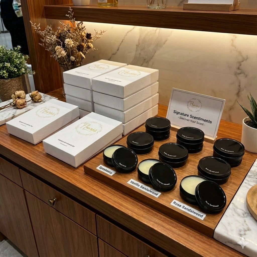 Flourea Signature Scentiments Set – Curated Fragrance Collection for Every Mood