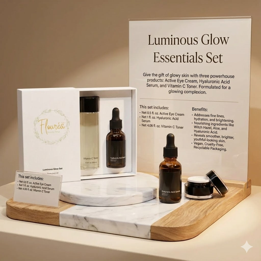 Flourea Luminous Glow Essentials Set