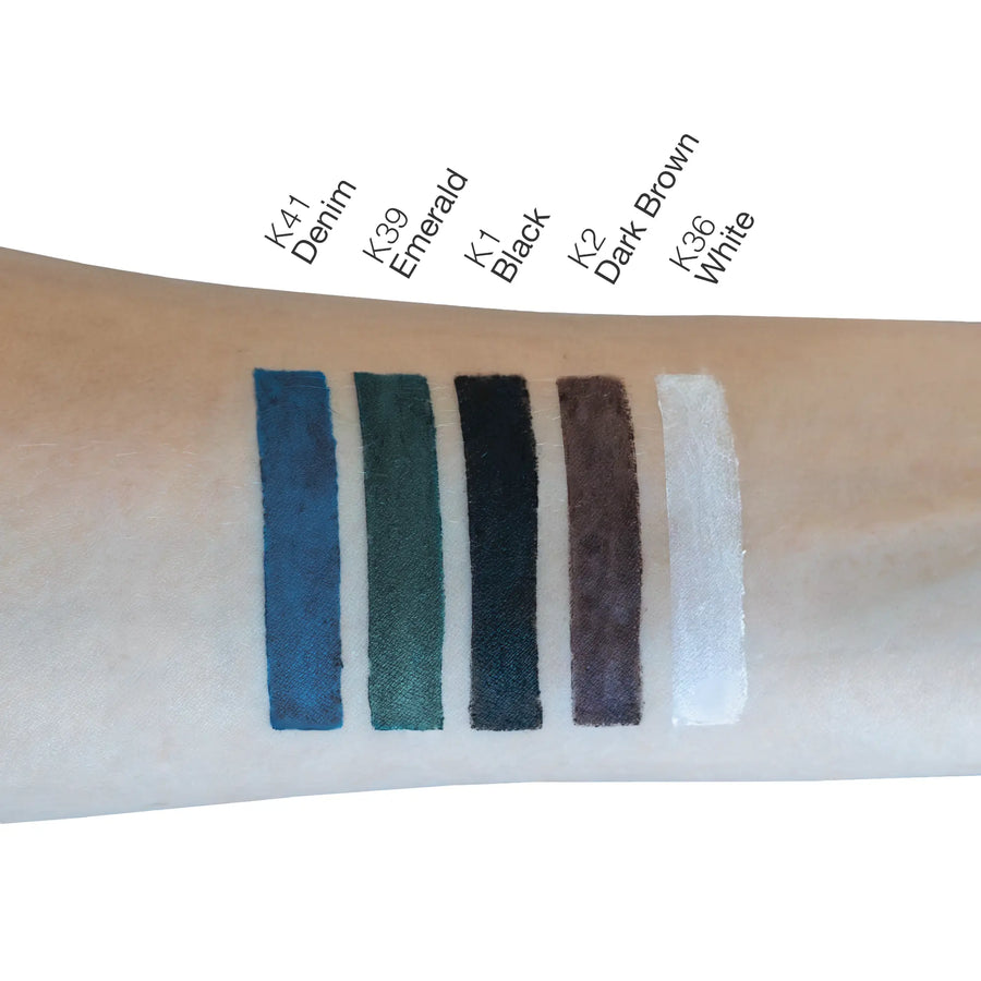 Intense Black Khol Eyeliner for Smokey Eye Perfection. Long-lasting and Creamy