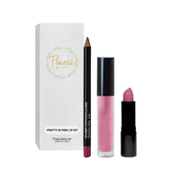 Flourea Lip Kit – Complete Lip Color Set for Perfectly Defined, Luscious Lips