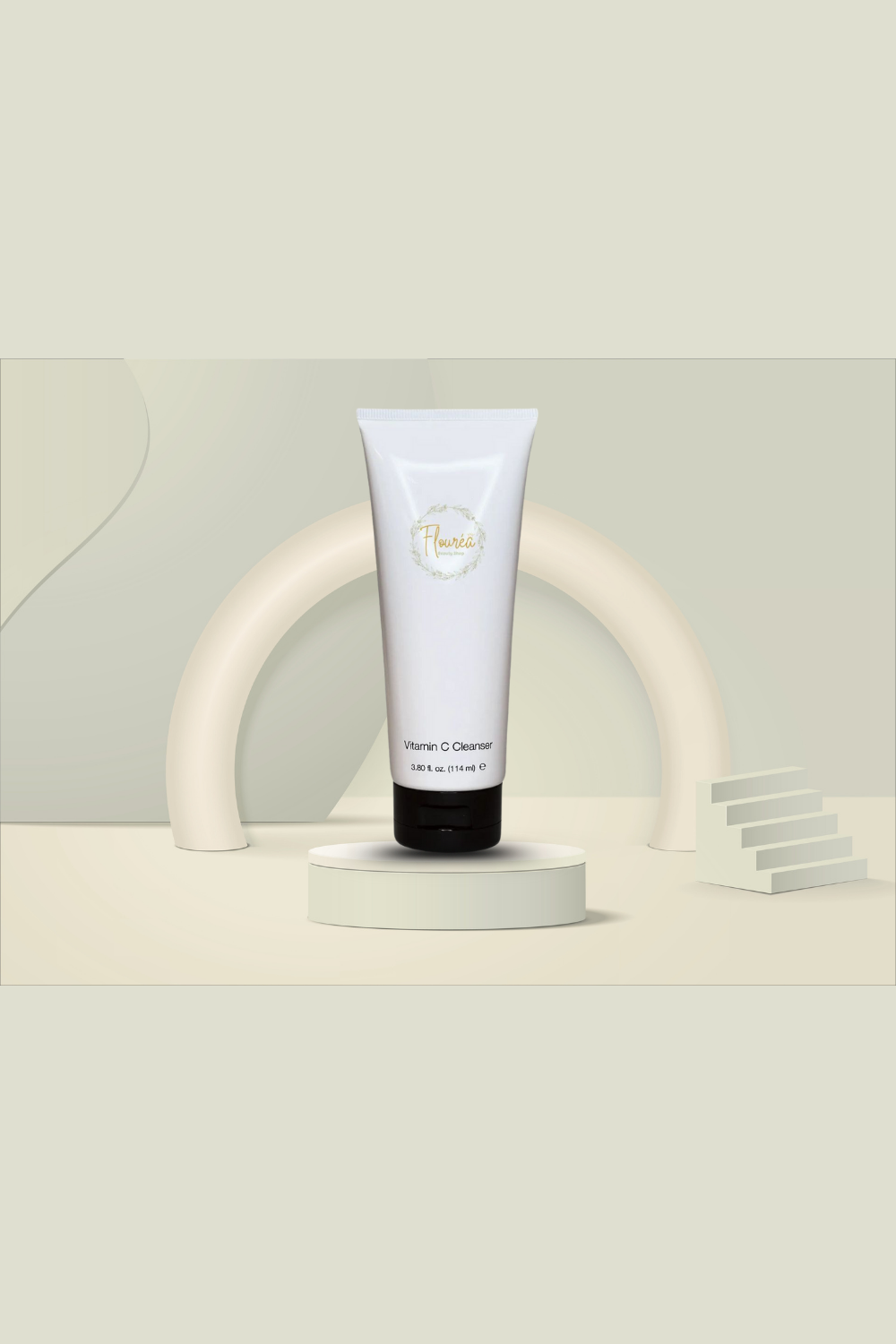 Flourea Mint Exfoliating Facial Polish – Refreshing Scrub for Smooth, Radiant Skin