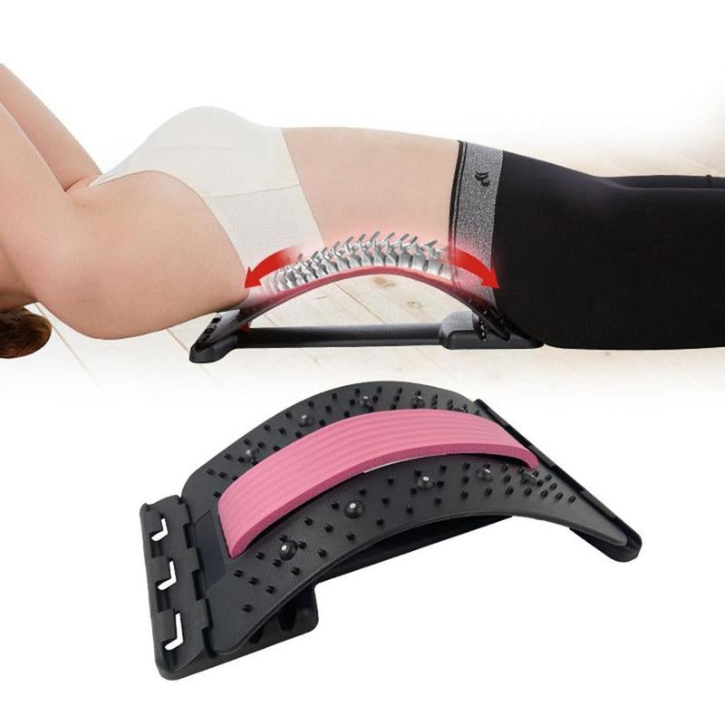 Ultimate Comfort Back Stretcher - Lumbar Support and Relaxation for a Healthier Spine