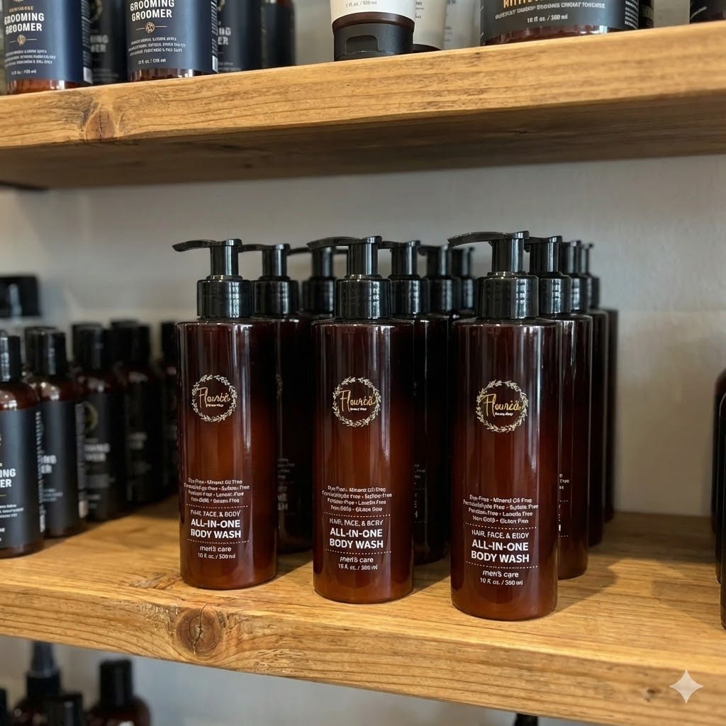 Flourea All - in - One Body Wash - Flourea Beauty - Vegan Makeup & Skincare