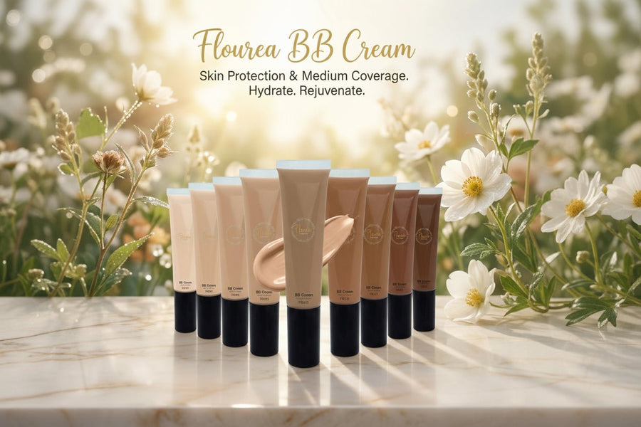 Flourea BB Cream — Vegan SPF Tinted Moisturizer | 9 Shades