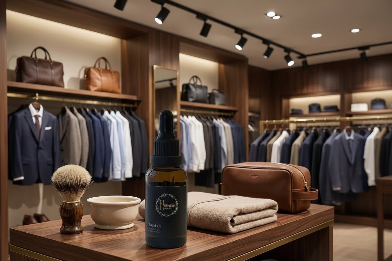 Flourea Beard Oil - Flourea Beauty - Vegan Makeup & Skincare