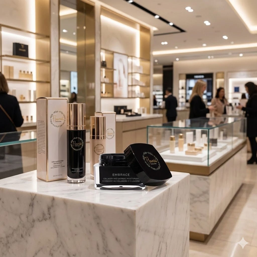 Flourea Collagen Moisturizer - Flourea Beauty - Vegan Makeup & Skincare