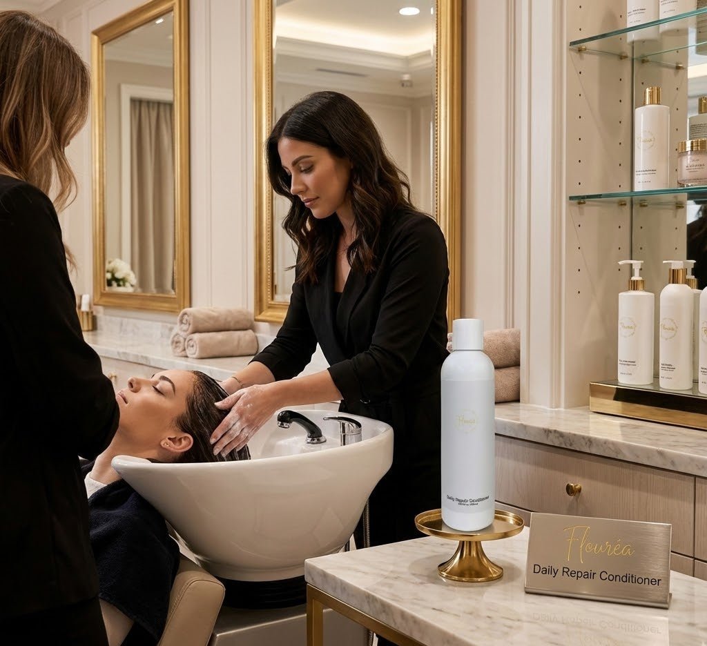 Flourea Daily Repair Conditioner - Flourea Beauty - Vegan Makeup & Skincare