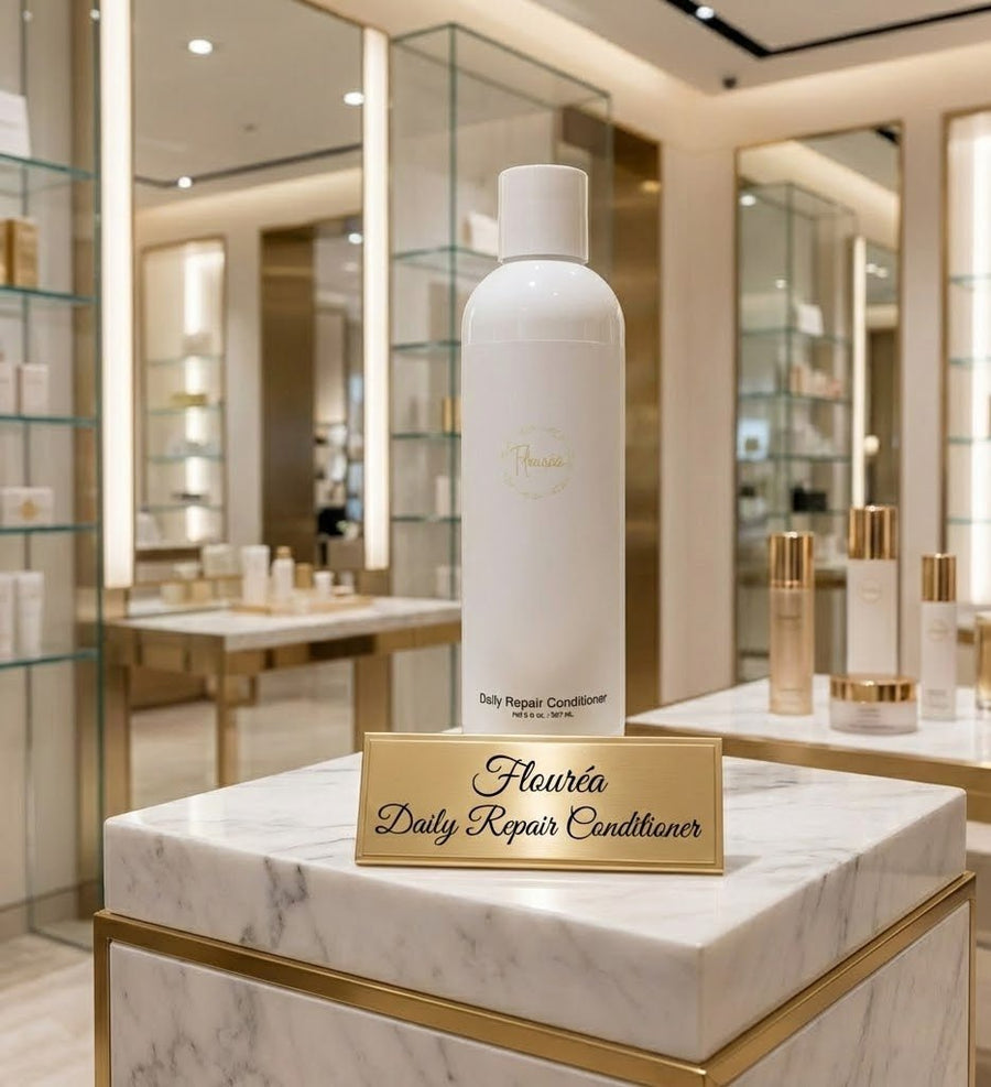 Flourea's Luxury Botanical Hair Conditioner - Repair Damaged Hair for Shiny, Healthy Hair
