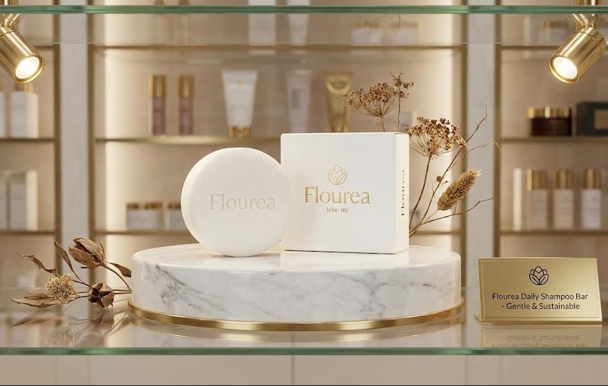 Flourea Daily Shampoo Bar - Flourea Beauty - Vegan Makeup & Skincare