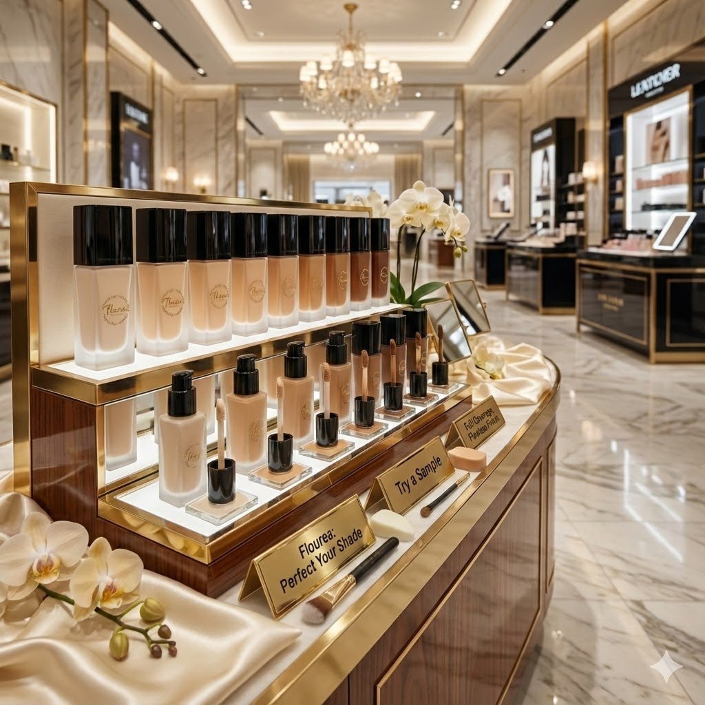 Radiant Glow Vegan Foundation: Medium Coverage for a Dewy Finish