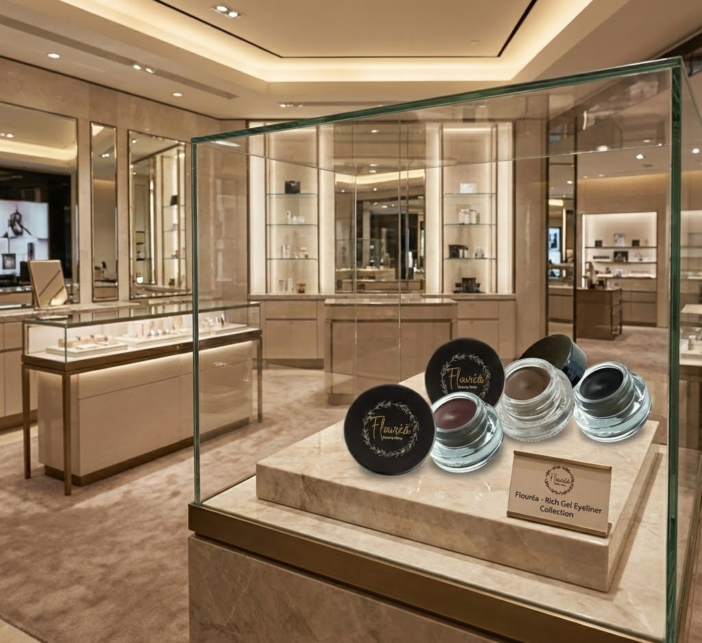 Flourea Gel Eyeliner - Flourea Beauty - Vegan Makeup & Skincare