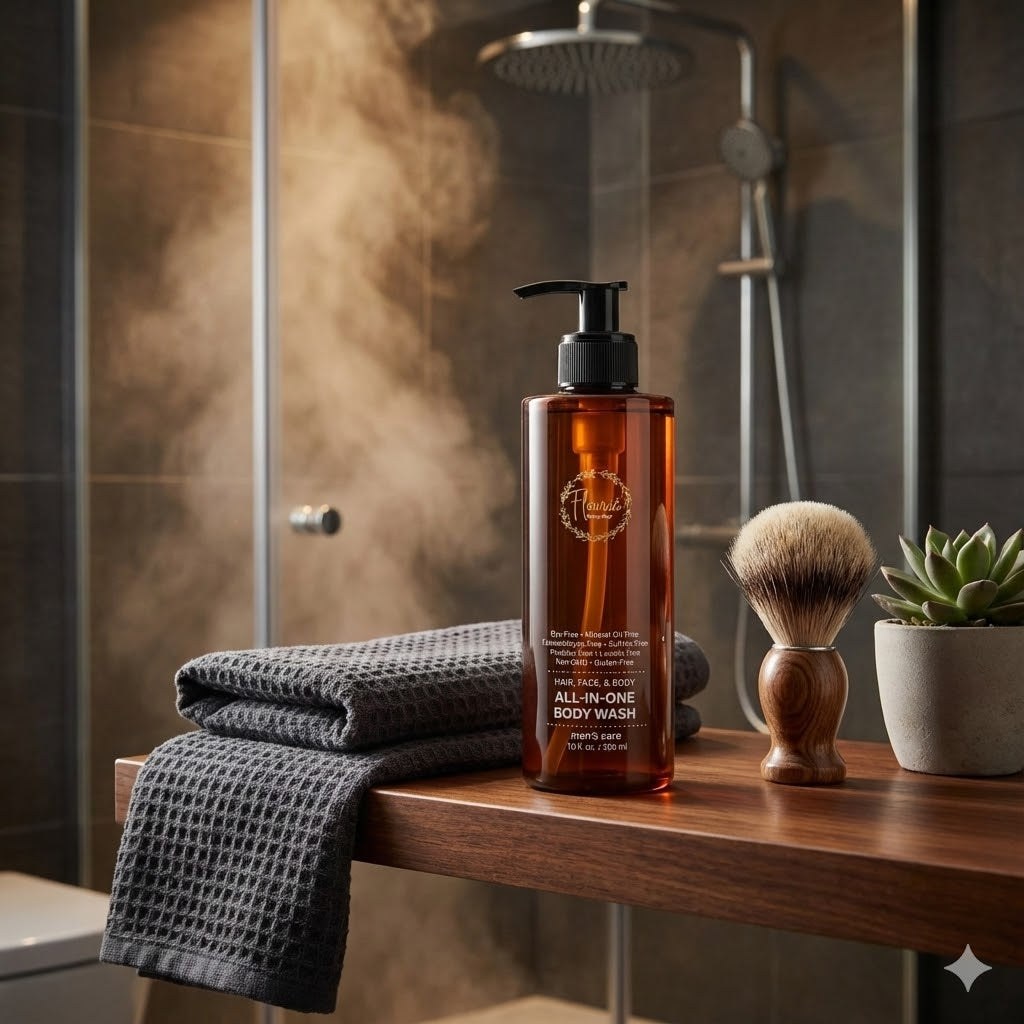 Flourea All-in-One Body Wash – Cleanse, Hydrate & Refresh from Head to Toe