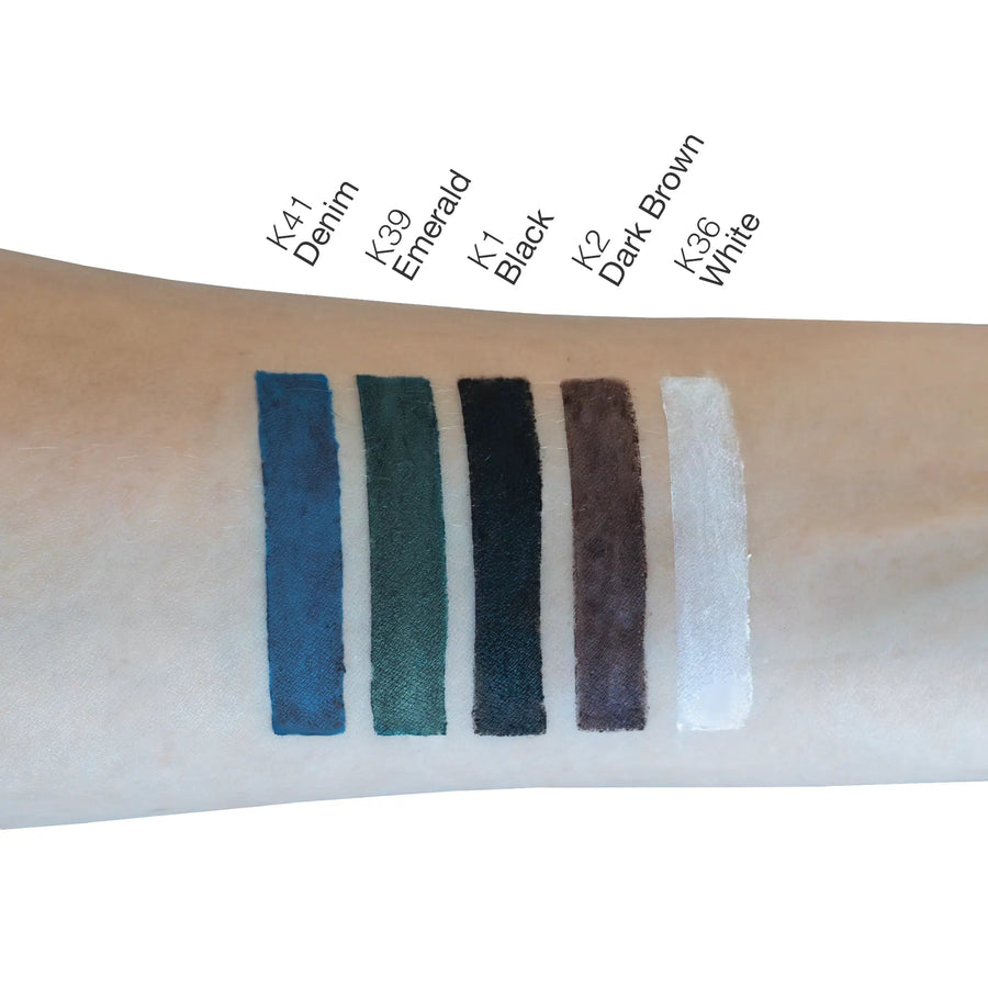 Intense Black Khol Eyeliner for Smokey Eye Perfection. Long-lasting and Creamy