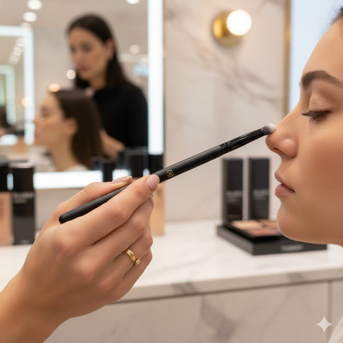 Flourea Mini Crease Brush - Flourea Beauty - Vegan Makeup & Skincare